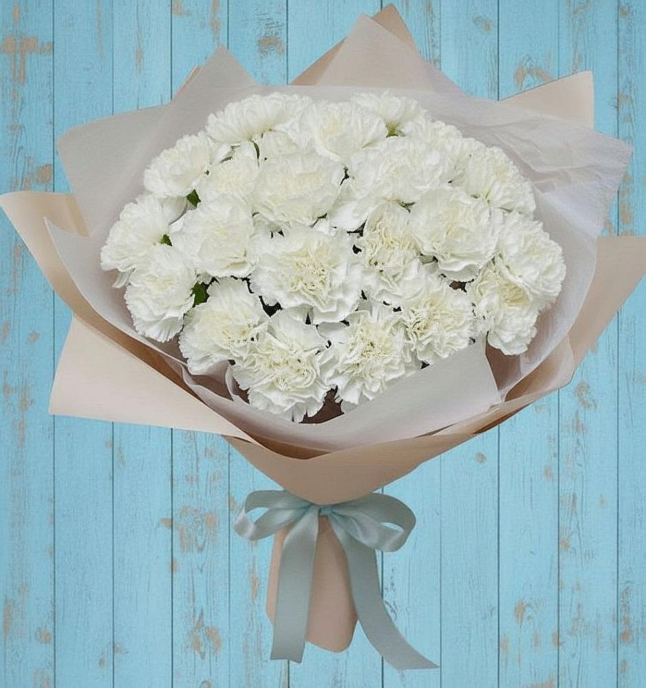 Букет цветов из: Гвоздики в Аргаяше