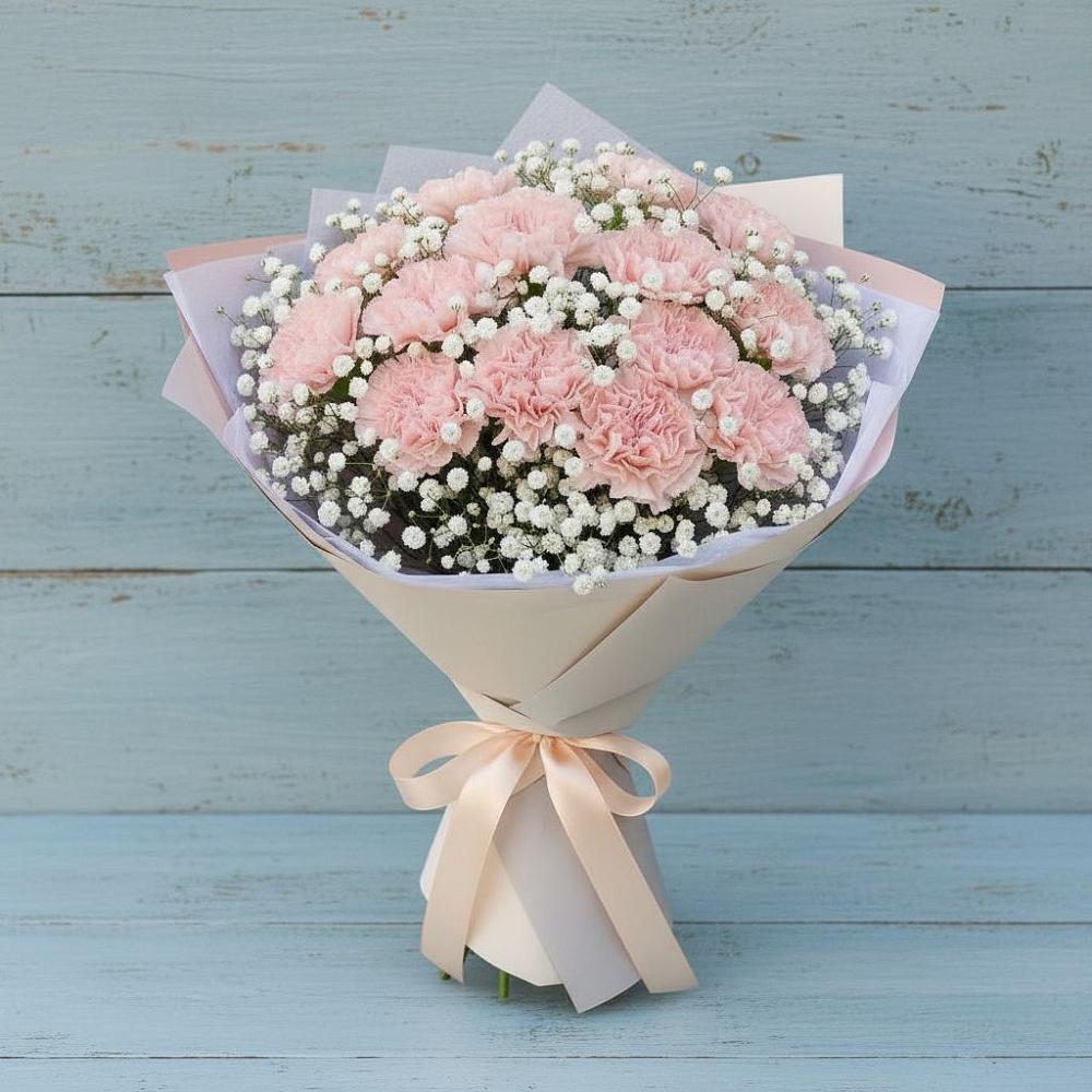 Букет цветов из: Гвоздики в Аргаяше