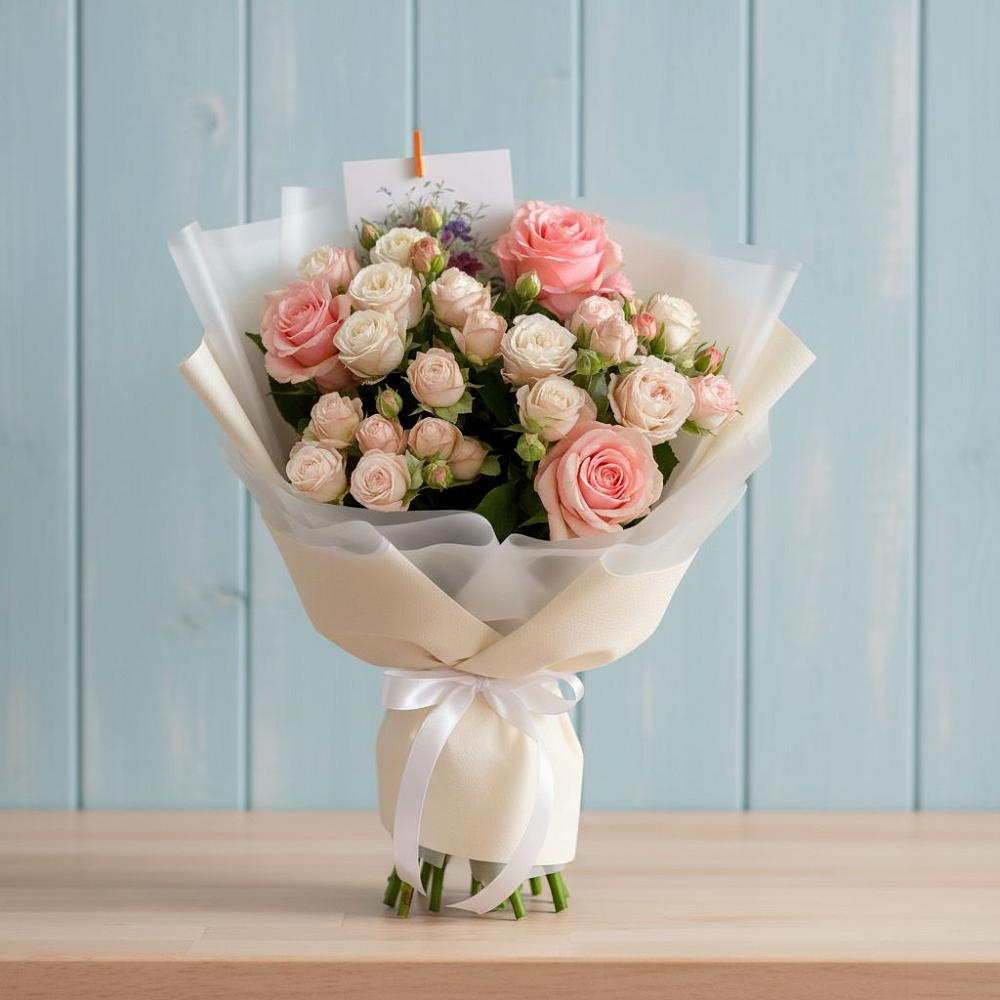 Букет цветов из: Розы в Аргаяше