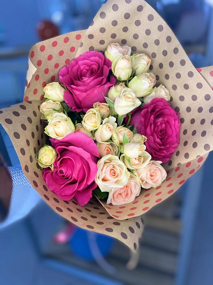 Букет цветов из: Розы в Аргаяше