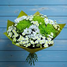 Букет цветов из:  Хризантемы #REPLACE_PRED# Аргаяше