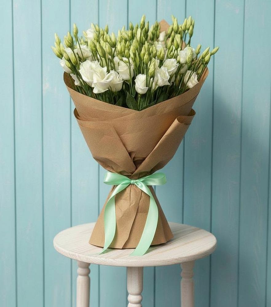 Букет цветов из: Лизиантусы в Аргаяше