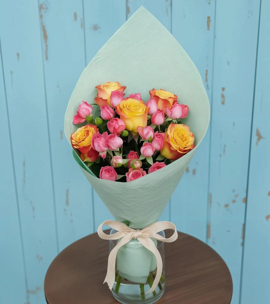 Букет цветов из: Розы в Аргаяше