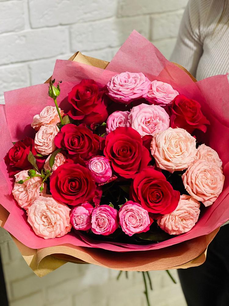 Букет цветов из: Розы в Аргаяше