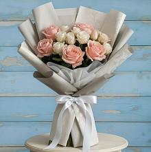 Букет цветов из:  Розы #REPLACE_PRED# Аргаяше