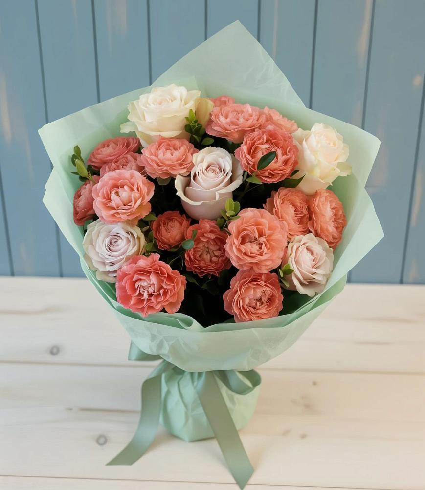 Букет цветов из: Розы в Аргаяше