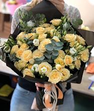 Букет цветов из:  Розы и Лизиантусы #REPLACE_PRED# Аргаяше