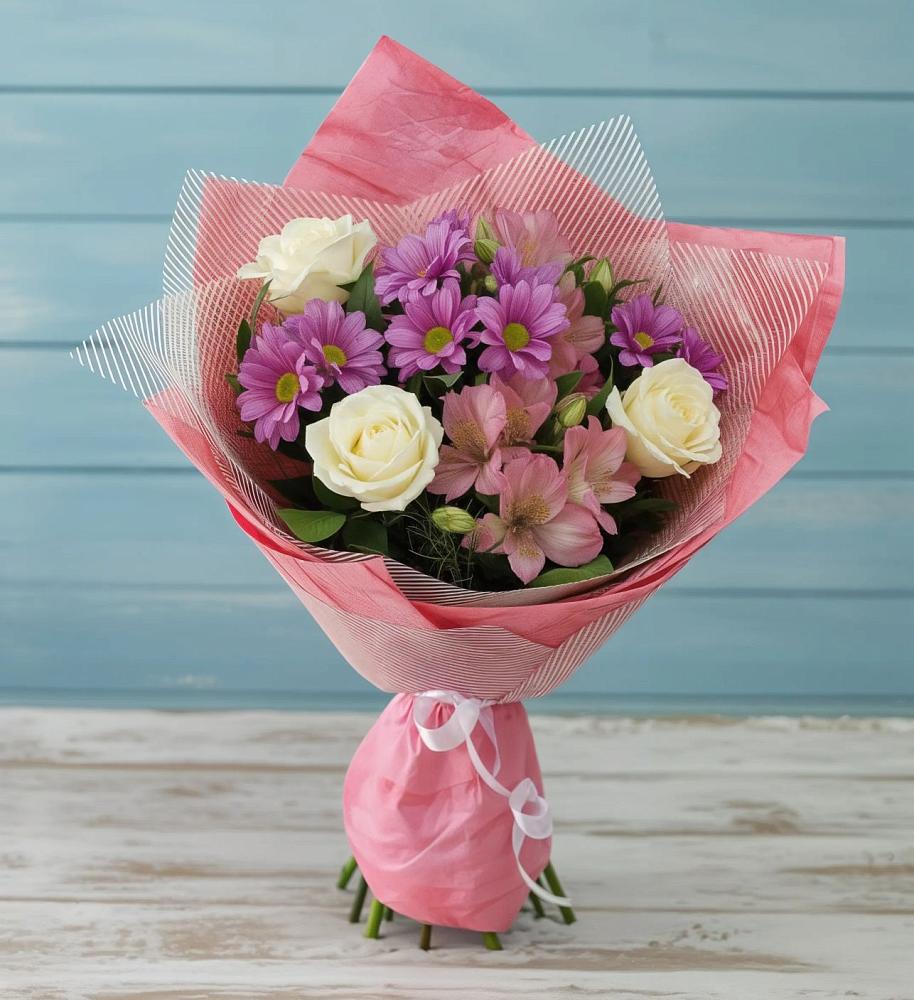 Букет цветов из: Герберы в Аргаяше