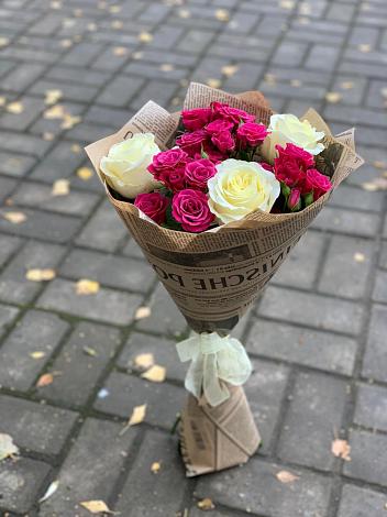 Букет цветов из: Розы в Аргаяше