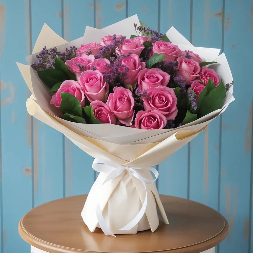 Букет цветов из: Розы в Аргаяше