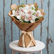 Букет цветов из:  Орхидеи и Розы в Аргаяше